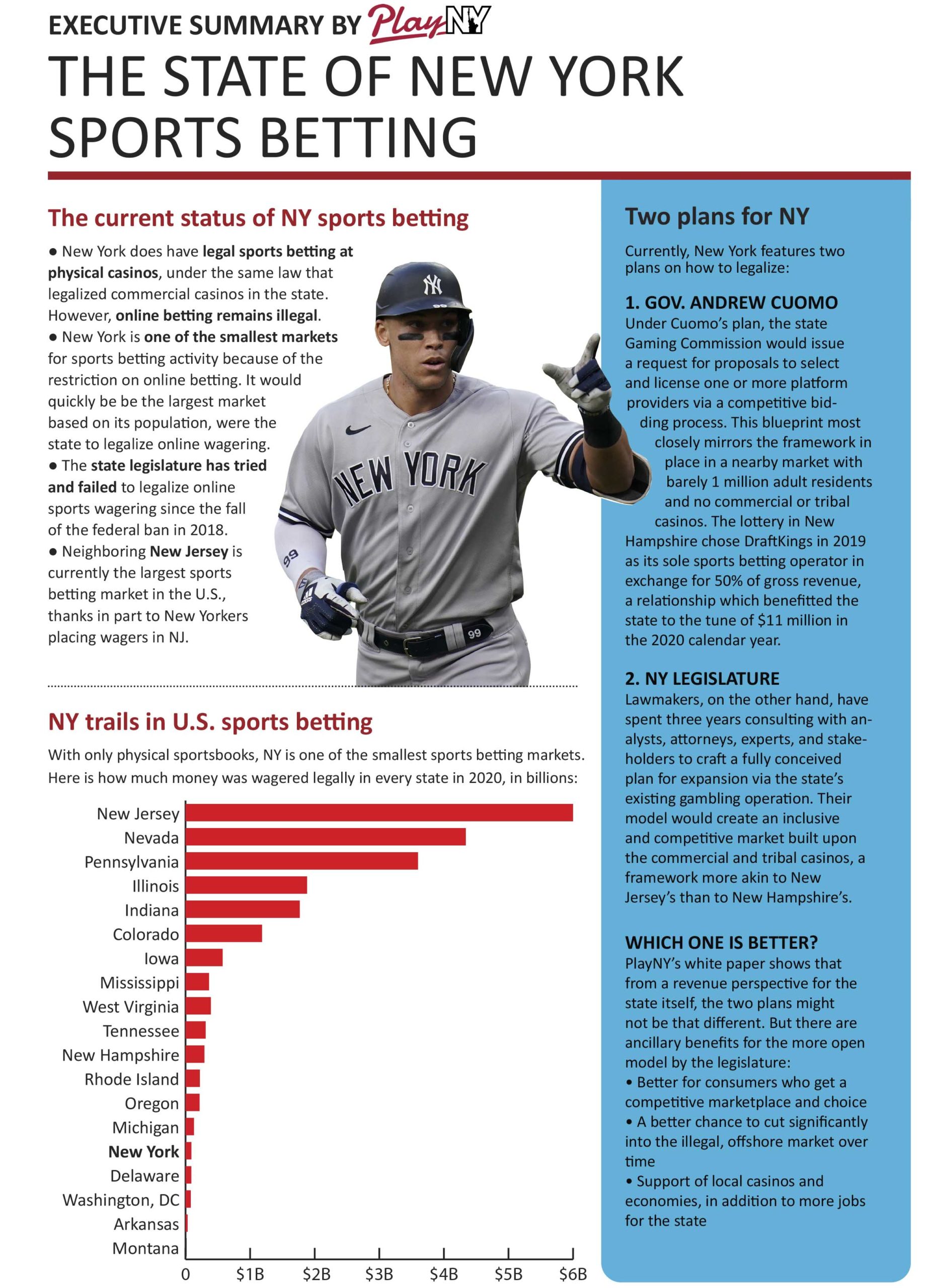 New York Sports Betting White Paper Research On NY Online Betting