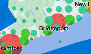 GeoComply Connecticut map