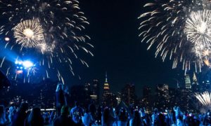 New York Fireworks July 4