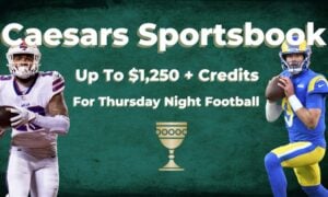 Caesars Sportsbook NY Promo Code NFL Bills Rams 9-8-22 (1)