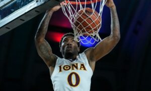 NY Sports Betting February 2023 Revenue Iona Gaels Berrick JeanLouis NCAA Tournament March Madness (1)