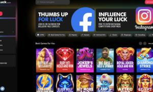 McLuck Casino home page