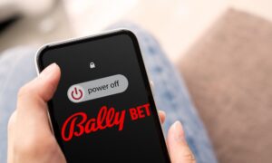 bally bet logo on phone turning off