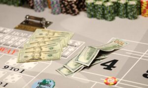 money on craps table at resorts world catskills