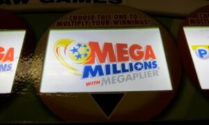 mega millions lottery logo in idaho