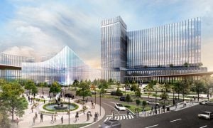 Rendering of the Sands NY casino at Nassau Coliseum, which Sands CEO Rob Goldstein called a "compelling" bid to earn licensing