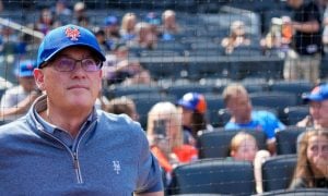 New York Mets owner Steve Cohen, who unveiled a more-detailed look at his vision for a New York casino and other amenities around Citi Field in Queens.