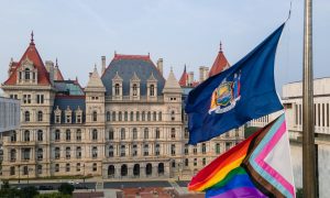 new york state capitol building in albany
