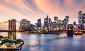 skyline of new york city for a story on why 2024 is the year online casinos will be legalized