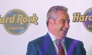 hard rock ceo jim allen for a story on florida thinking it can top new york sports betting