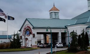 Exterior of Tioga Downs for a story on Jeff Gural selling the New York casino for $175 million