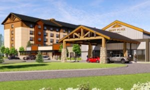 Rendering of Point Place Casino, which will receive $50 million in upgrades from the Oneida Indian Nation