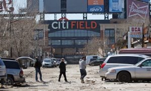 Exterior of Citi Field for a story on Steve Cohen adjusting his approach to garnering support of Metropolitan Park to potentially sway Jessica Ramos on the Hard Rock casino project.