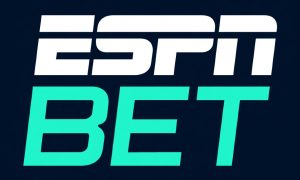 Logo for ESPN Bet sportsbook for a story on Penn Entertainment laying off employees as it eyes a New York launch.