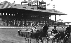 Image of the old Yonkers Raceway for a story on the history of MGM Empire City Casino as it looks to earn a downstate New York casino license.