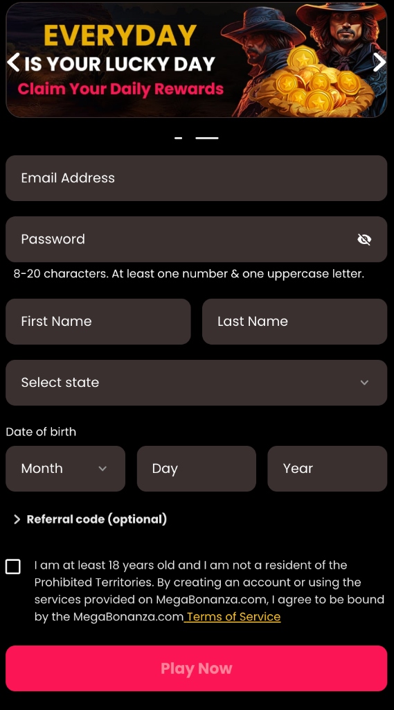 Mega Bonanza Review Get 7,500 GC + 2.5 Free SC Today