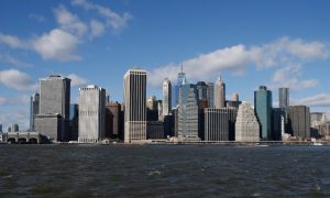 Image of New York City skyline where three new hotels could be built