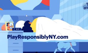 Screenshot of responsible gambling campaign from the New York State Gaming Commission.