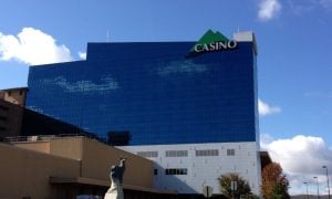 Exterior of Seneca Allegany Casino & Hotel in Salamanca.