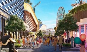 Rendering of proposed downstate New York casino on Coney Island.
