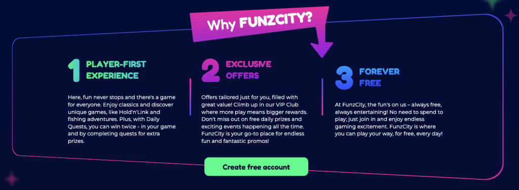 FunzCity Reasons to Download
