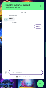 FunzCity Customer Support