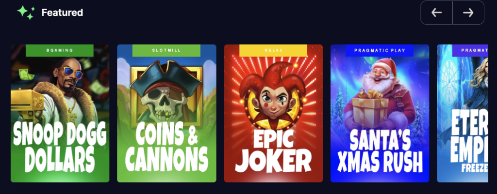 Chanced Casino Slot Games