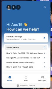 Chanced Casino Customer Support