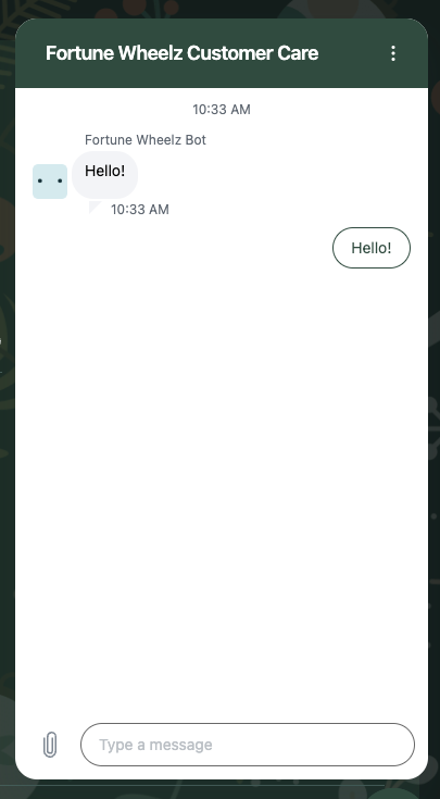Fortune Wheelz Customer Support