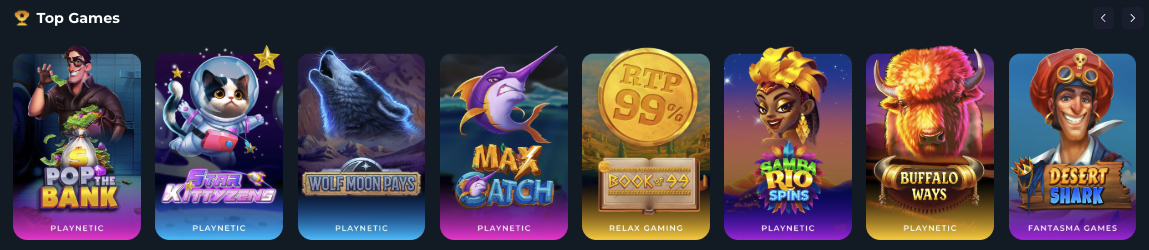 Casino Click Top Games