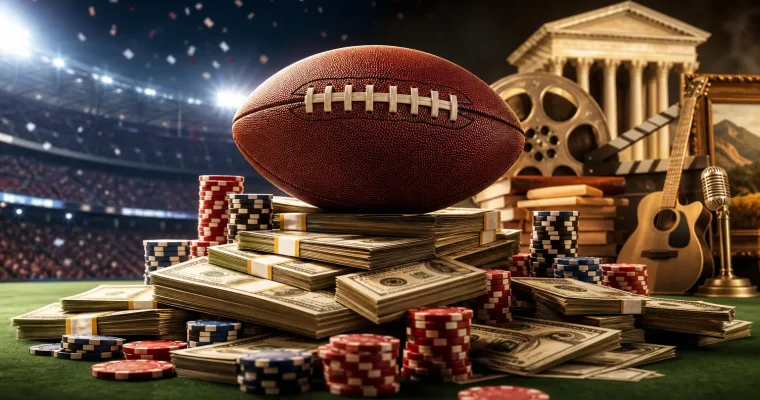 Americans wagered $166B on sports in 2025, topping movies, music, books, and museums combined